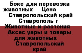 Бокс для перевозки животных  › Цена ­ 13 000 - Ставропольский край, Ставрополь г. Животные и растения » Аксесcуары и товары для животных   . Ставропольский край